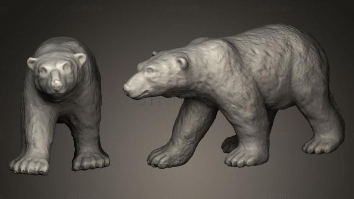 3D model Polar Bear (STL)